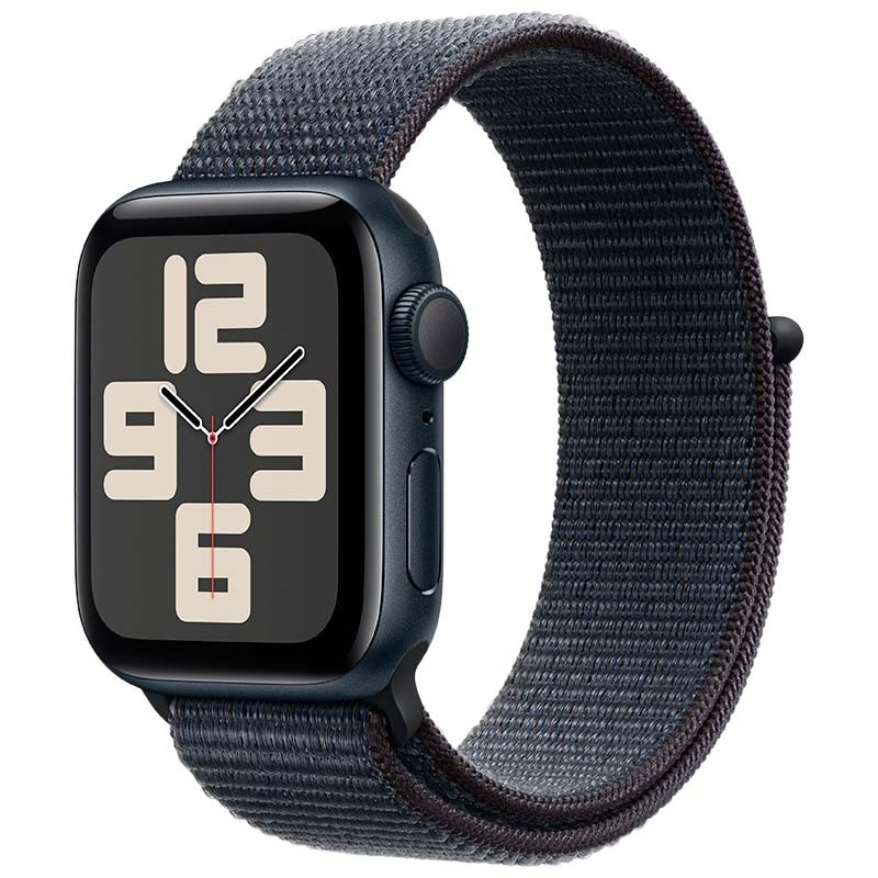 apple_watch_se_2024_gps_40mm_medianoche_correa_loop_01_l Apple Watch SE 2024 GPS 40mm Meia‑noite - Image 1