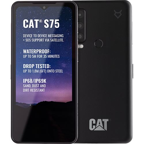 Smartphone CAT S75- 128GB- Preto