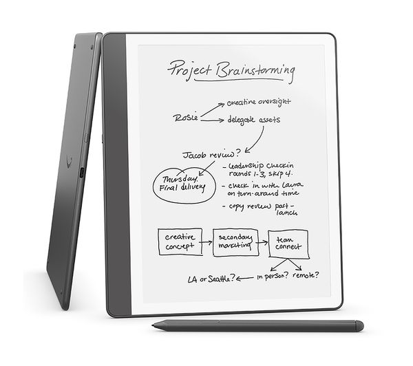 Amazon Kindle Scribe 16GB (2024) with Premium Pen - Grey