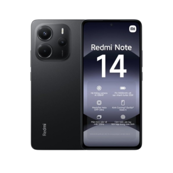XIAOMI Redmi Note 14 5g 8/256GB - Preto