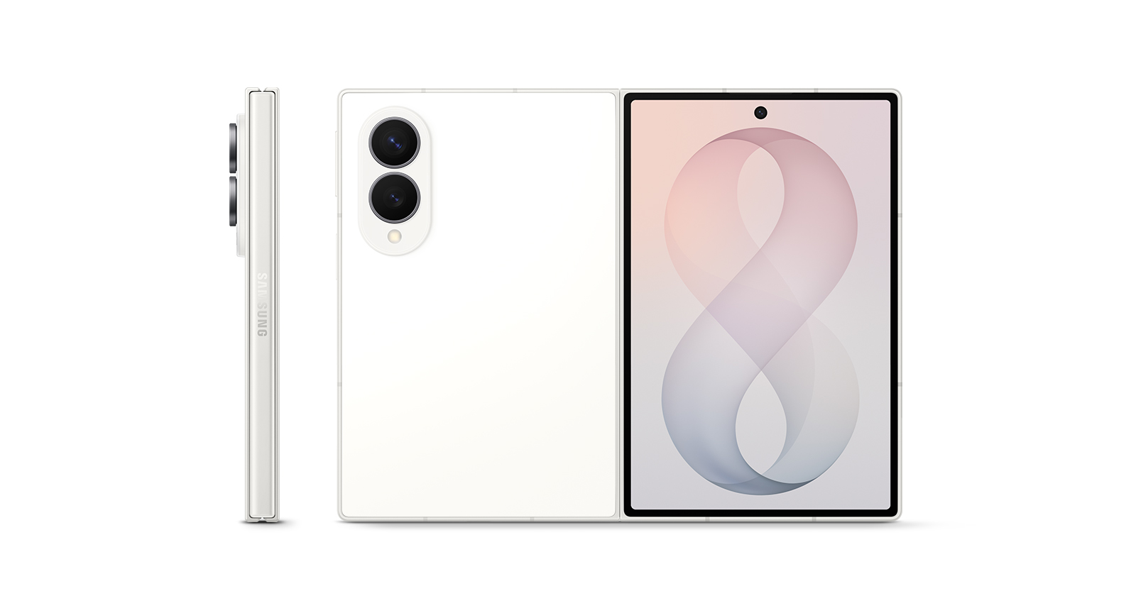H8_Color_Selection_Cream_PC Samsung Galaxy Z Fold8 F971B 5G 12GB RAM 512GB - Cream - Image 1